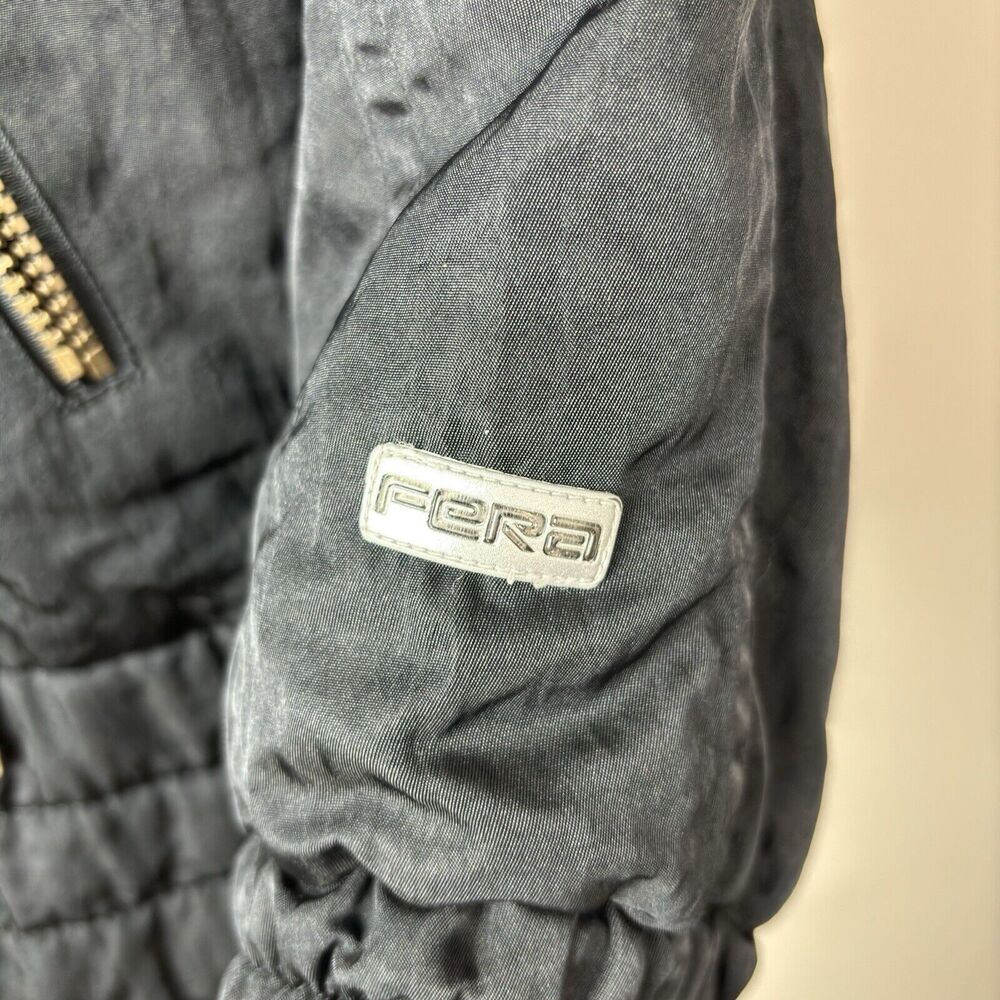Vintage 90s Fera Skiwear Embroidered Full Zip Jacket Size 8 - Picture 2 of 8